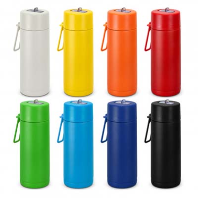 Description Stay hydrated on the go with the double wall stainless steel TRENDS Aura 600ml Vacuum Bottle. Lightweight and durable it features a flip-valve sipper that conveniently folds into the lid, and a practical silicone carry-loop strap. The unique stainless steel inner straw is functional with the added benefit of reducing the use of plastic components. With a matte powder coated finish and a stunning range of vibrant colours, the Aura bottle is designed to easily fit into backpacks and most car cup holders - your perfect companion for work, home, or the gym.