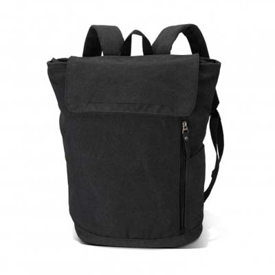 The Archer Copenhagen Canvas Backpack is a durable 450gsm washed canvas backpack.  Charcoal.  25 litre.  Multiple branding options available. 