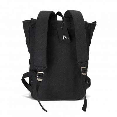 The Archer Copenhagen Canvas Backpack is a durable 450gsm washed canvas backpack.  Charcoal.  25 litre.  Multiple branding options available. 