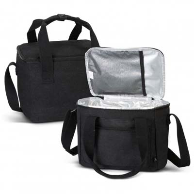 The Archer Copenhagen Canvas Cooler Bag is a 450gsm washed canvas cooler bag.  14 litre main compartment.  Charcoal.  Multiple branding options available.