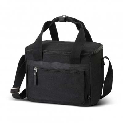 The Archer Copenhagen Canvas Cooler Bag is a 450gsm washed canvas cooler bag.  14 litre main compartment.  Charcoal.  Multiple branding options available.
