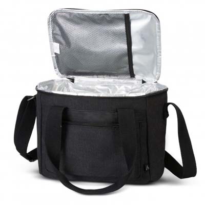 The Archer Copenhagen Canvas Cooler Bag is a 450gsm washed canvas cooler bag.  14 litre main compartment.  Charcoal.  Multiple branding options available.