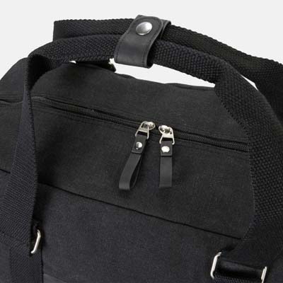 The ARCHER Copenhagen Canvas Duffle Bag is a 450gsm washed canvas bag. 26 litre. Charcoal. Multiple options for branding your logo.