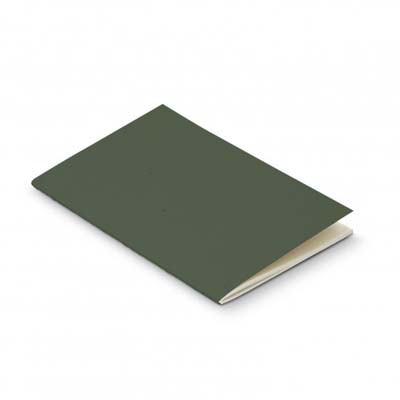 The Terra Recycled Paper Soft Cover Notebook is an a5 soft cover notebook made from certified recycled paper. 2 colours. 32 pages. Print front or back with your logo.