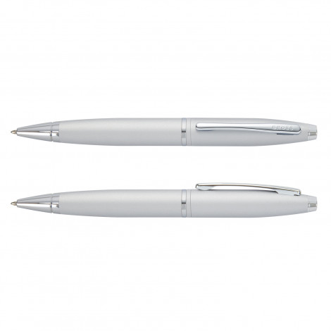 The Cross Calais Ballpoint Pen is a larger art deco inspired pen.  Available in Chrome.  Your logo can be branded via print or engrave.  Great custom corporate gifts.