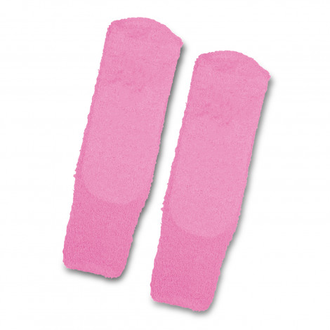 The TRENDS Fluffy Grip Socks are socks with non-slip grips on the sole.  Grips can be customised.  Indent only - 30 working day lead time.